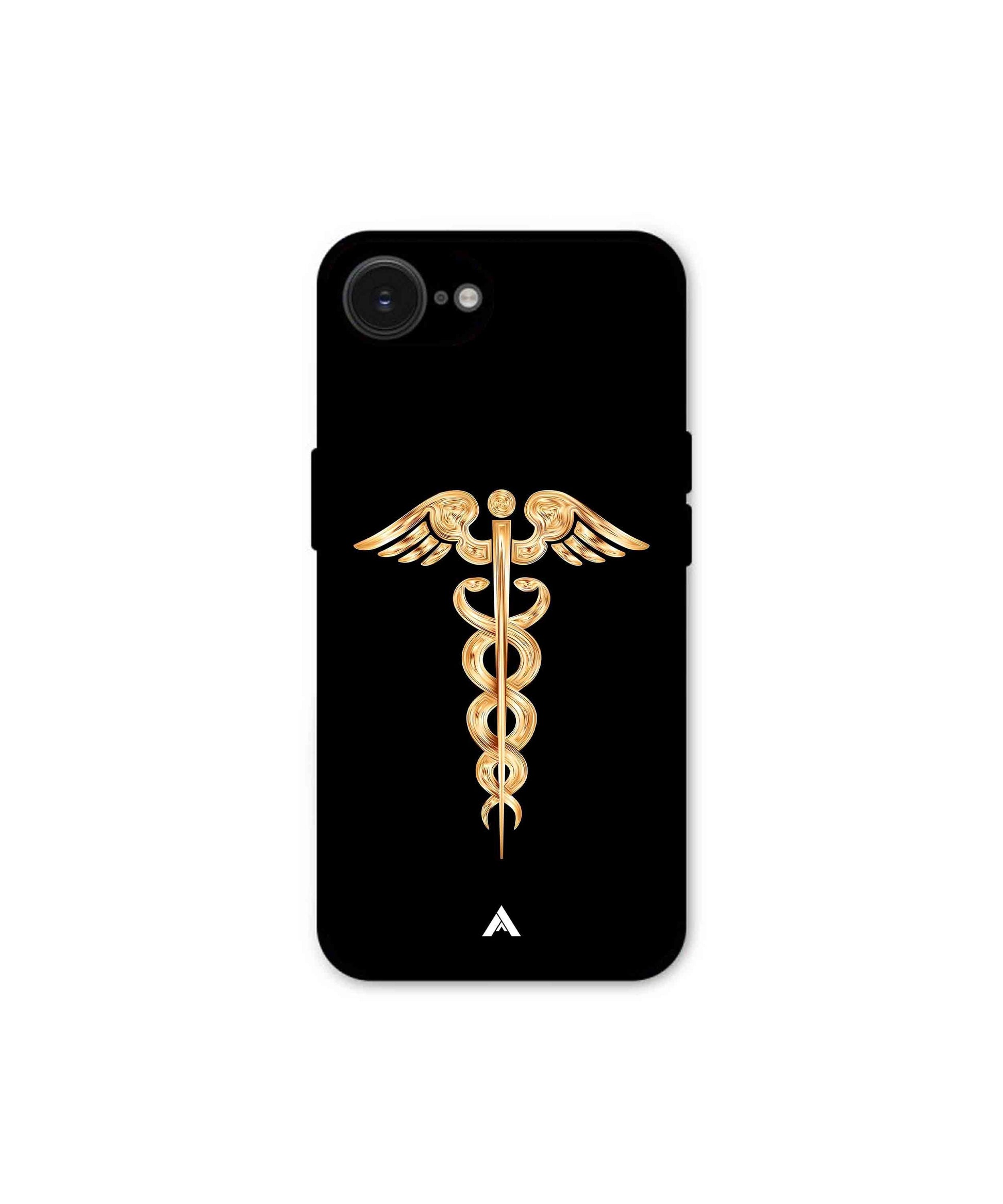 Doctor Caduceus 01 Metal Back Cover Phone Case for iPhone 16e