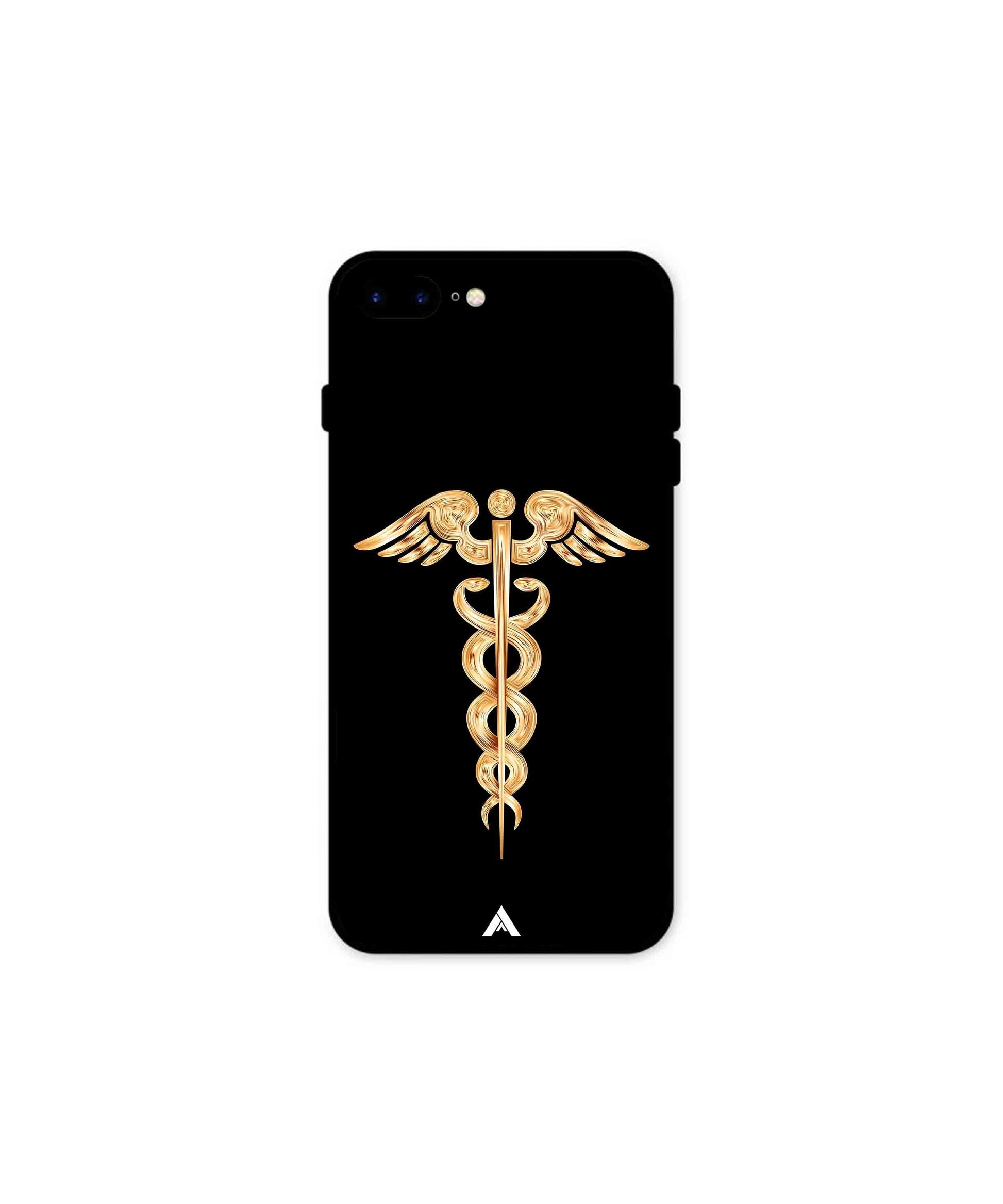 Doctor Caduceus 01 Metal Back Cover Phone Case for iPhone 8 Plus