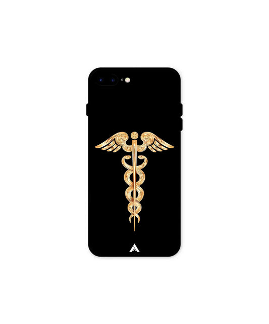 Doctor Caduceus 01 Metal Back Cover Phone Case for iPhone 8 Plus
