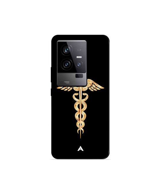 Doctor Caduceus 01 Metal Back Cover Phone Case for iQOO 11