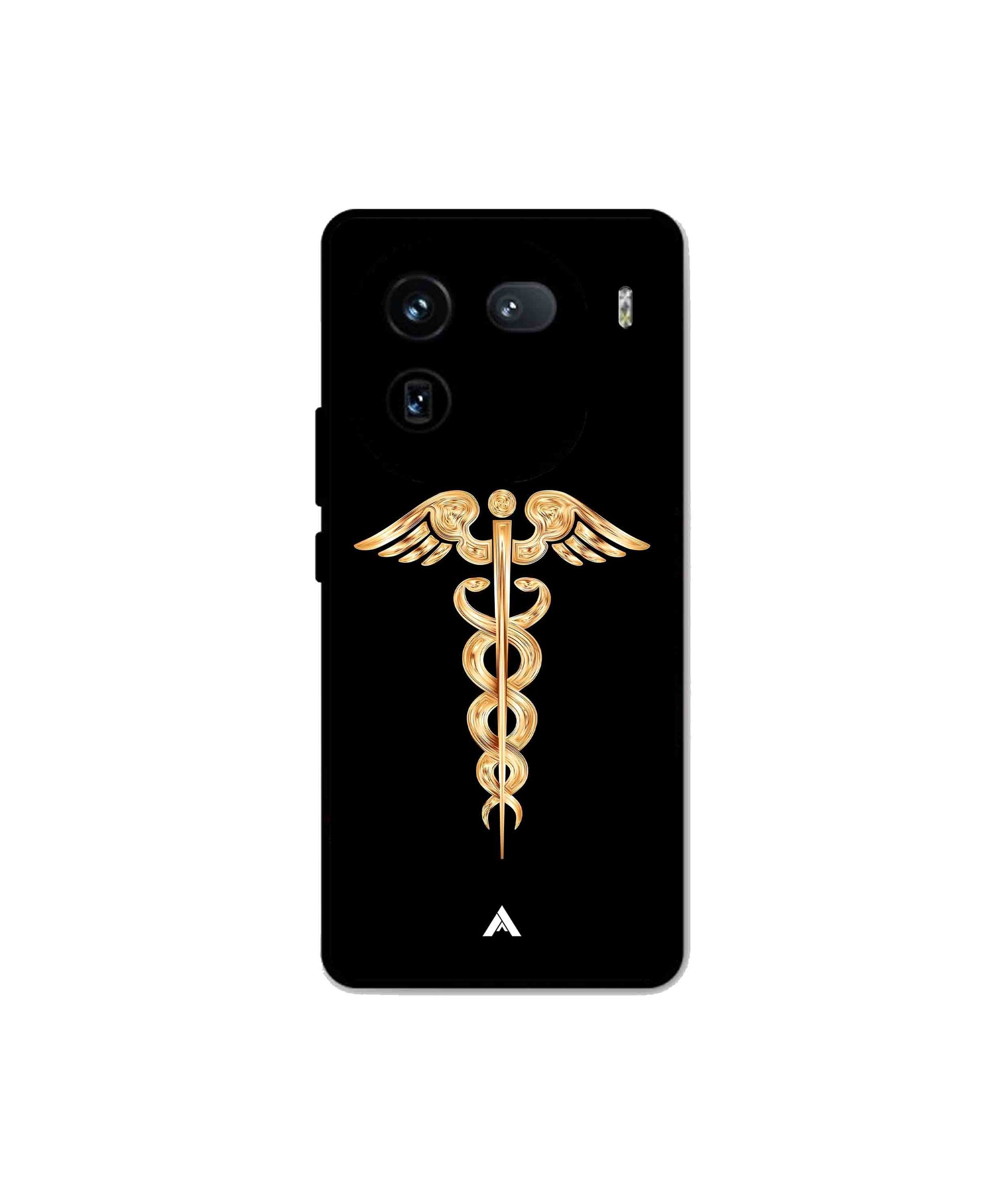 Doctor Caduceus 01 Metal Back Cover Phone Case for iQOO 12