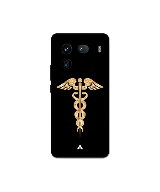 Doctor Caduceus 01 Metal Back Cover Phone Case for iQOO 12