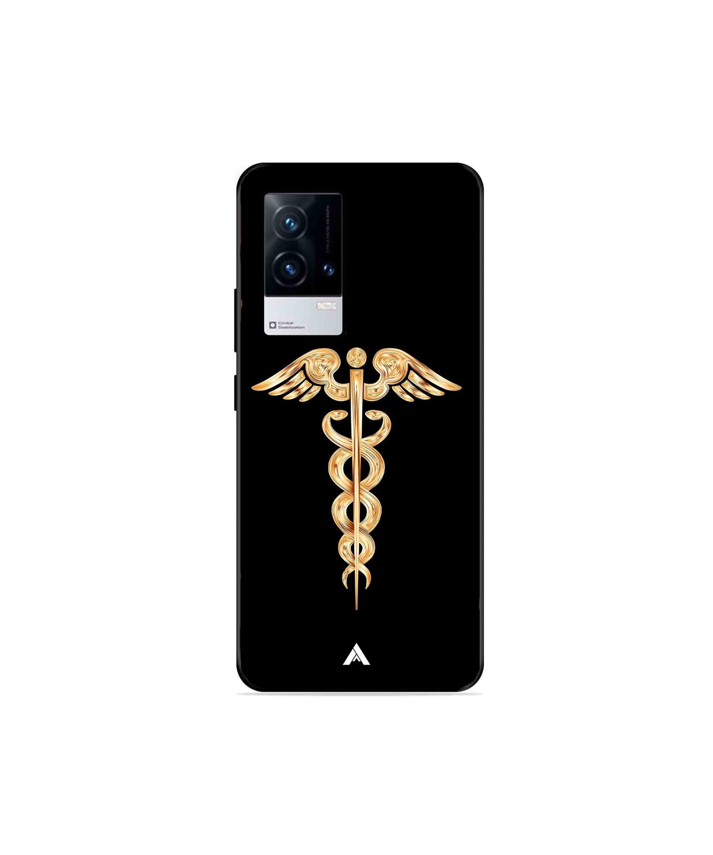 Doctor Caduceus 01 Metal Back Cover Phone Case for iQOO 9