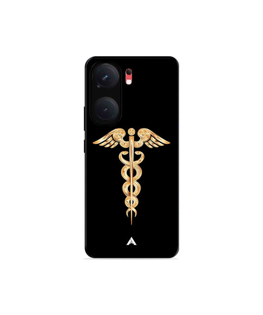 Doctor Caduceus 01 Metal Back Cover Phone Case for iQOO Neo 9 Pro