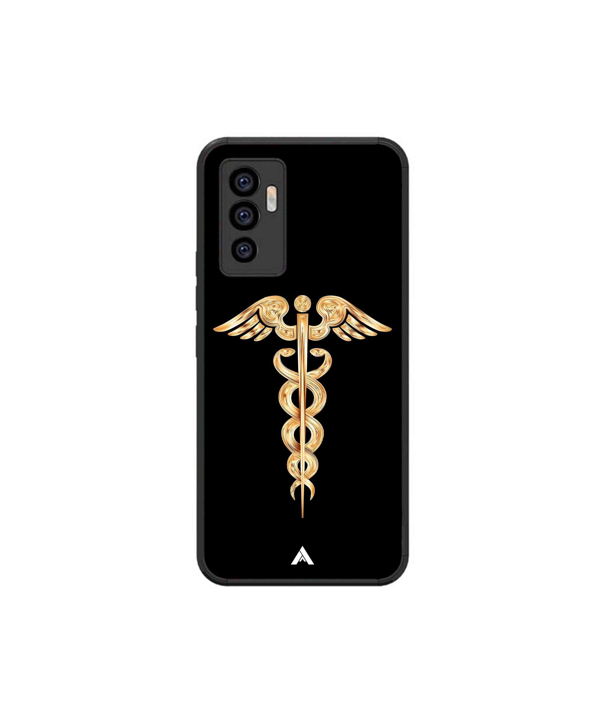 Doctor Caduceus 01 Metal Back Cover Phone Case for iQOO Z6