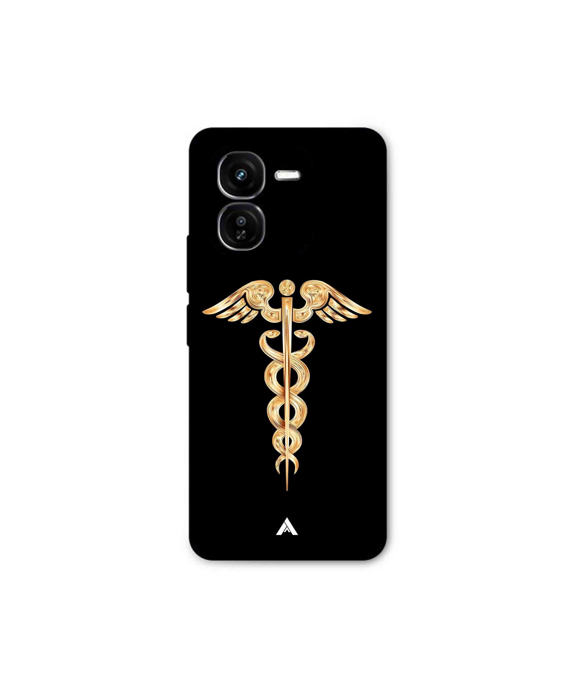 Doctor Caduceus 01 Metal Back Cover Phone Case for iQOO Z9x