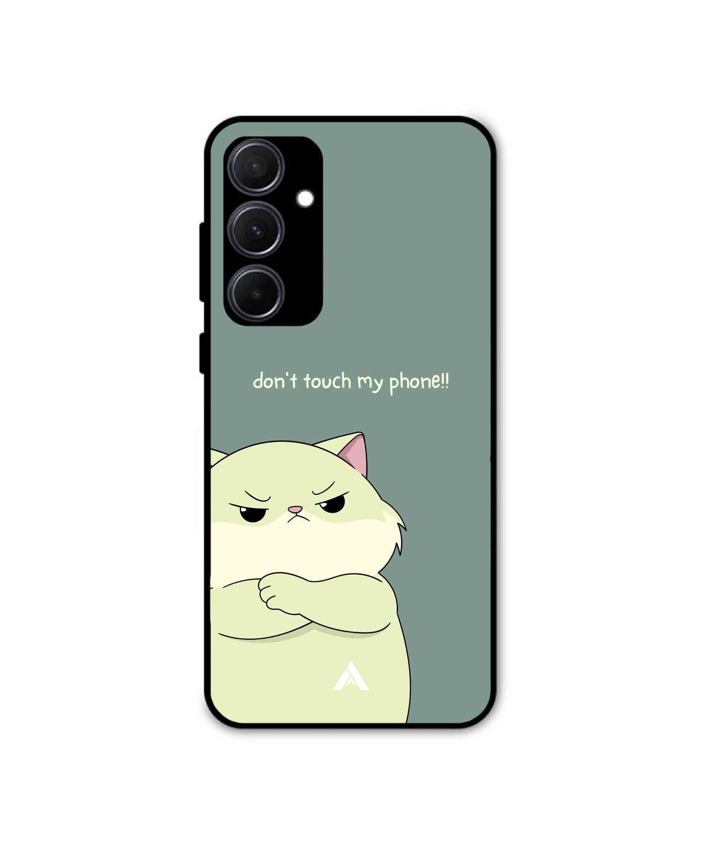 Dont Touch my phone Casora 01 Metal Back Cover Phone Case