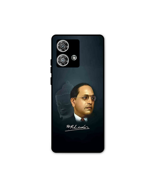 Dr. Bhimrao Ambedkar Metal Back Cover Phone Case for Moto Edge 40 Neo 
