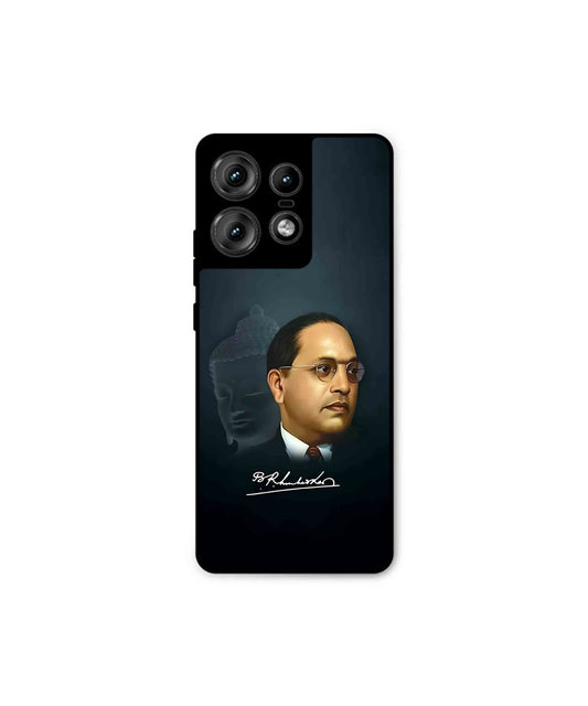 Dr. Bhimrao Ambedkar Metal Back Cover Phone Case for Moto Edge 50 Pro 