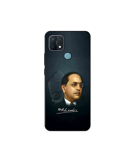 Dr. Bhimrao Ambedkar Metal Back Cover Phone Case for OPPO A15 
