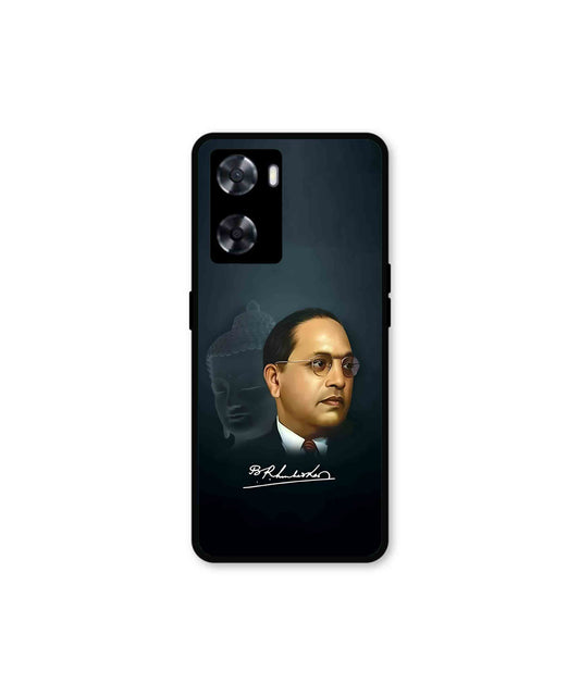 Dr. Bhimrao Ambedkar Metal Back Cover Phone Case for Oppo K10 