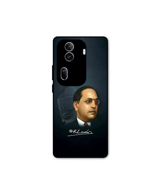 Dr. Bhimrao Ambedkar Metal Back Cover Phone Case for Oppo Reno 11 Pro 