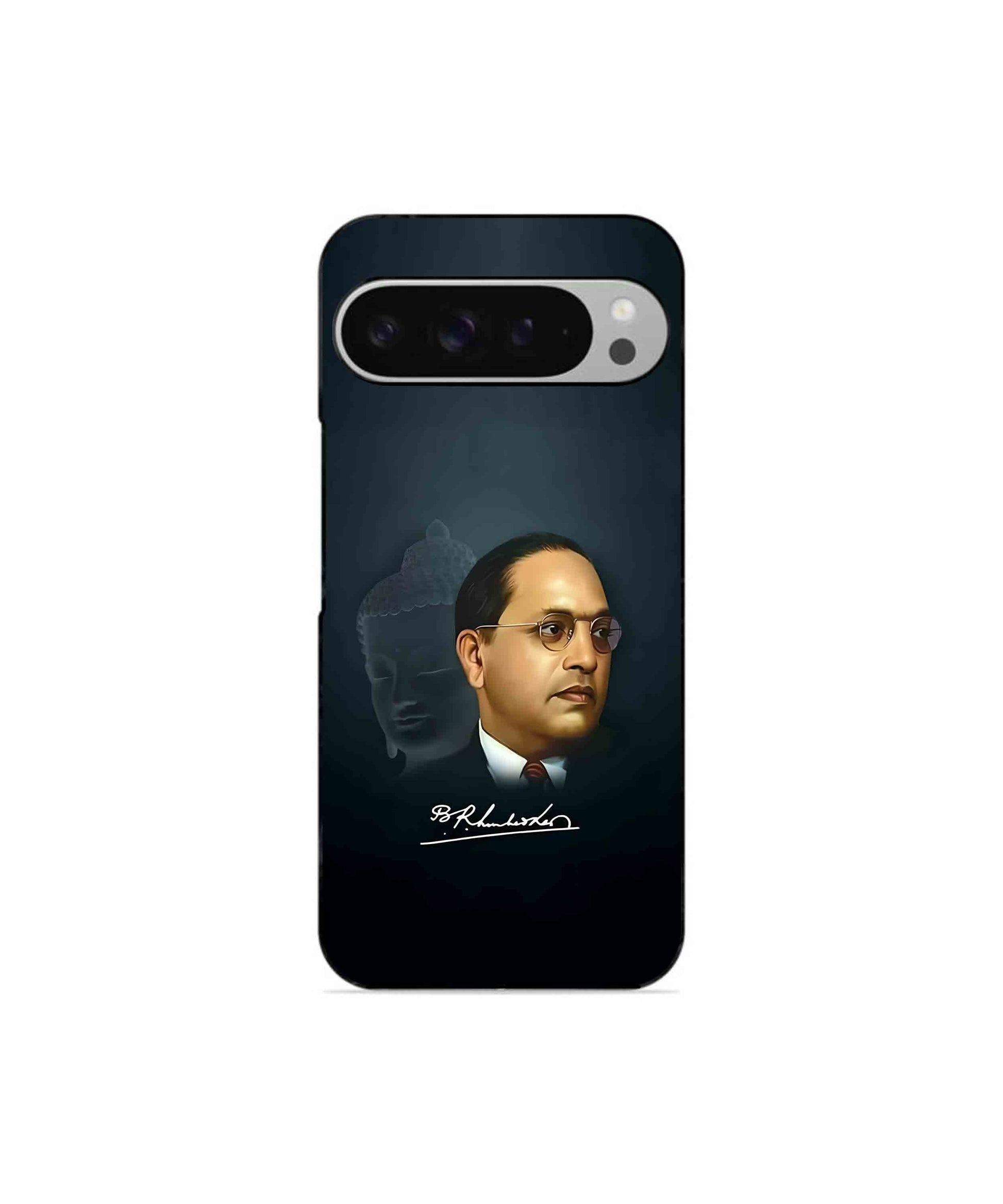 Dr. Bhimrao Ambedkar Metal Back Cover Phone Case for Pixel 9 Pro 