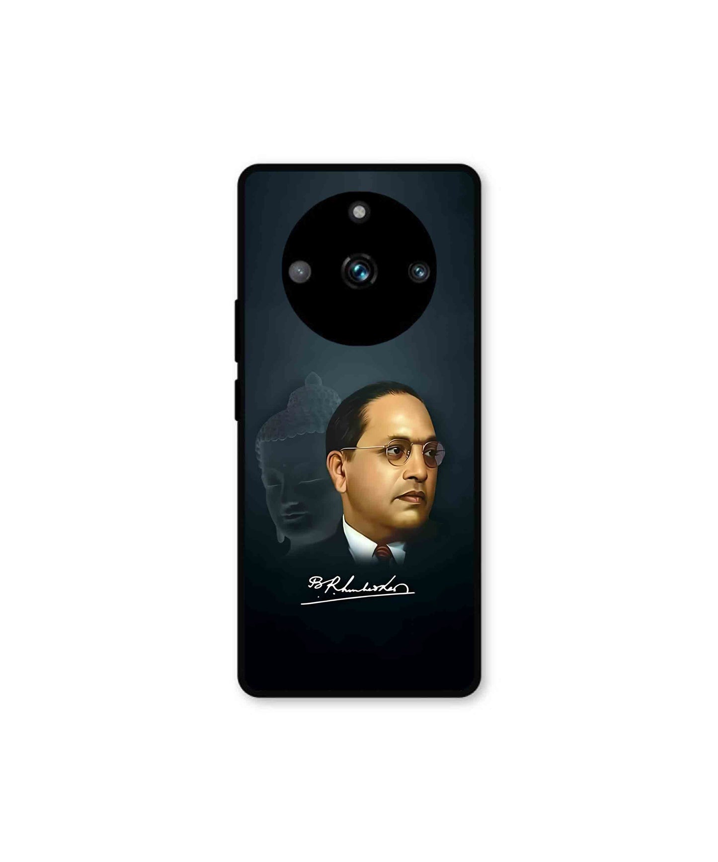 Dr. Bhimrao Ambedkar Metal Back Cover Phone Case for Realme 11 Pro 