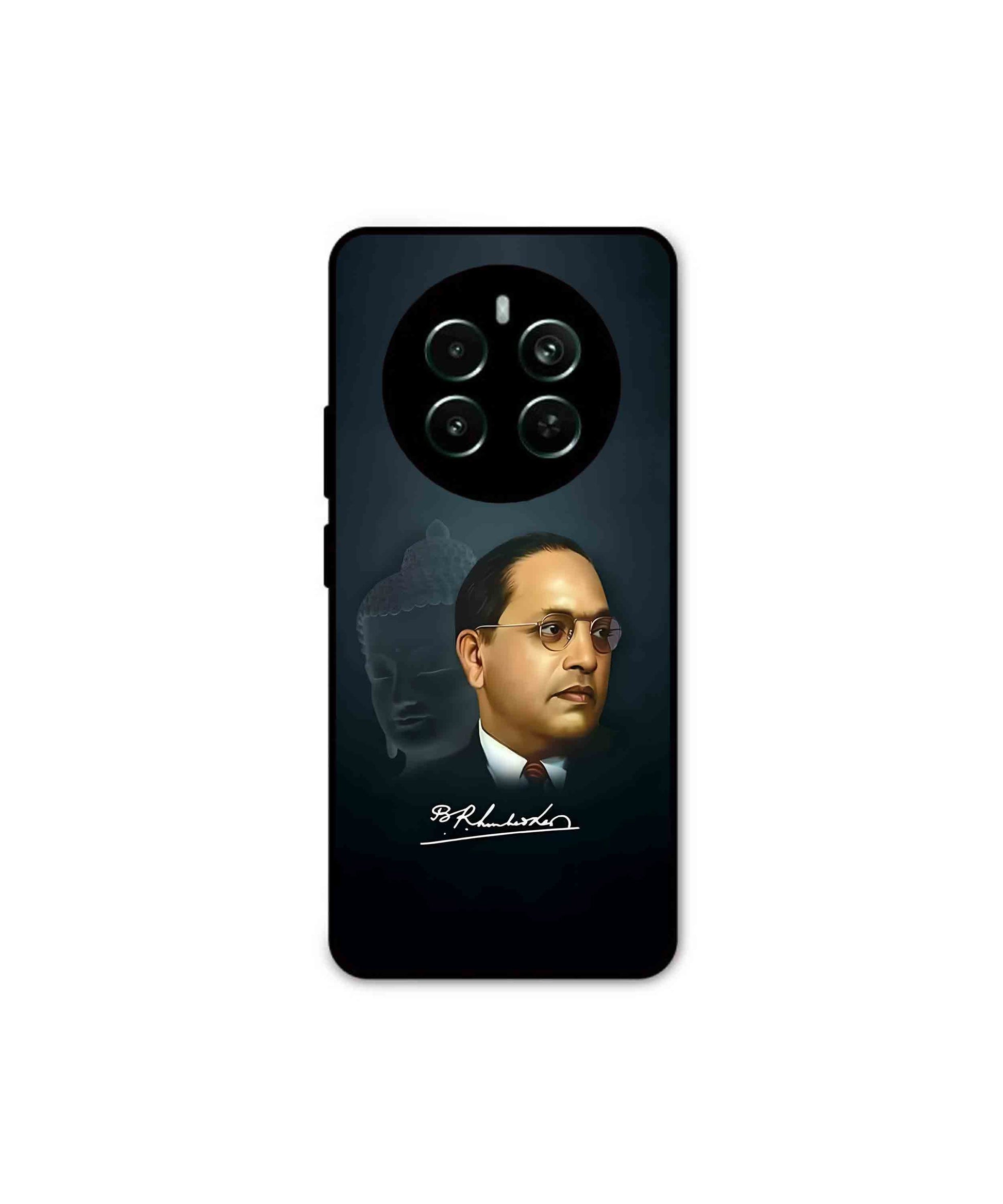 Dr. Bhimrao Ambedkar Metal Back Cover Phone Case for Realme 12 Pro Plus 