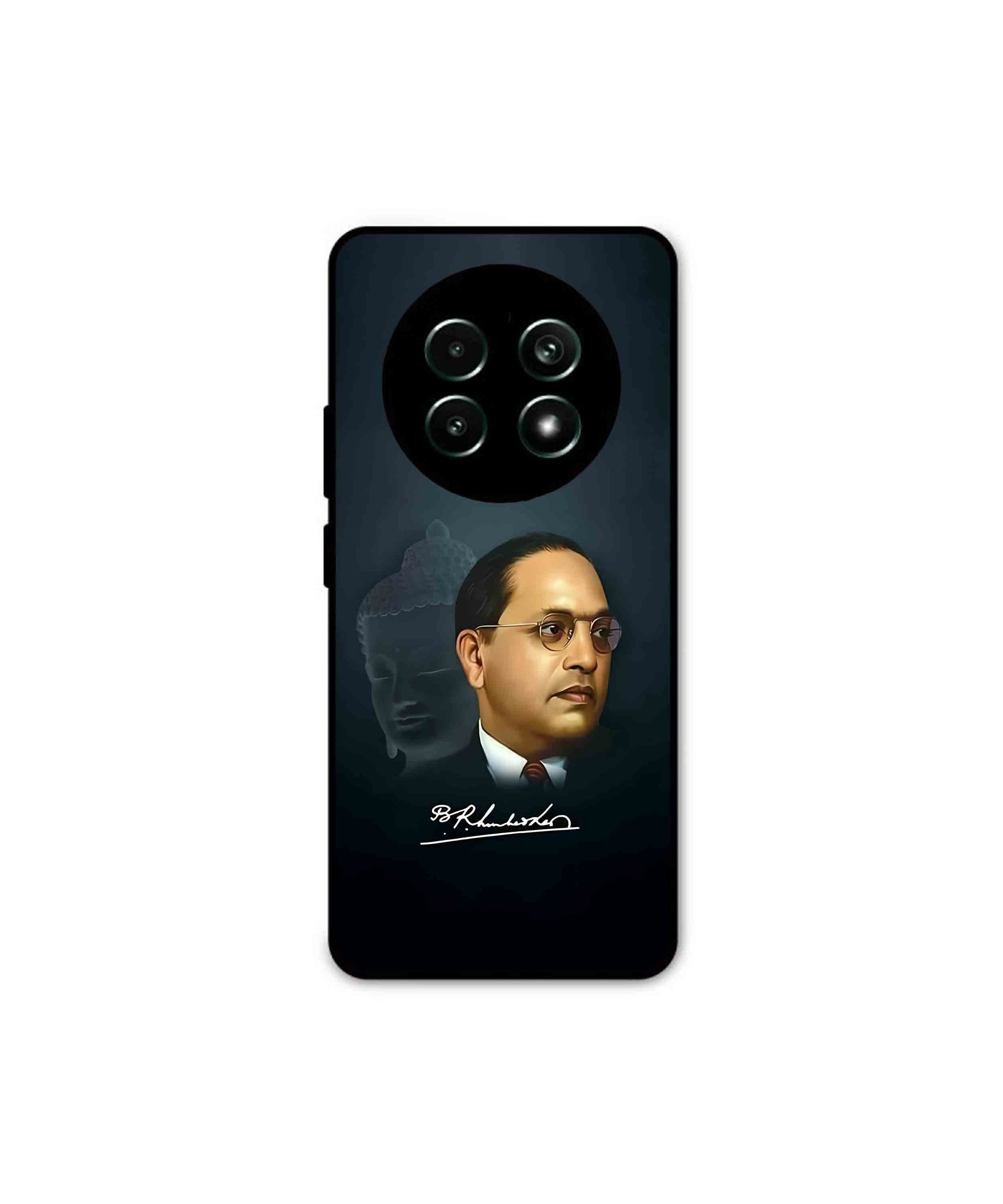 Dr. Bhimrao Ambedkar Metal Back Cover Phone Case for Realme 13 