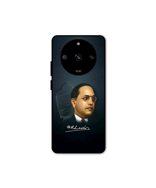Dr. Bhimrao Ambedkar Metal Back Cover Phone Case for Realme Narzo 60 