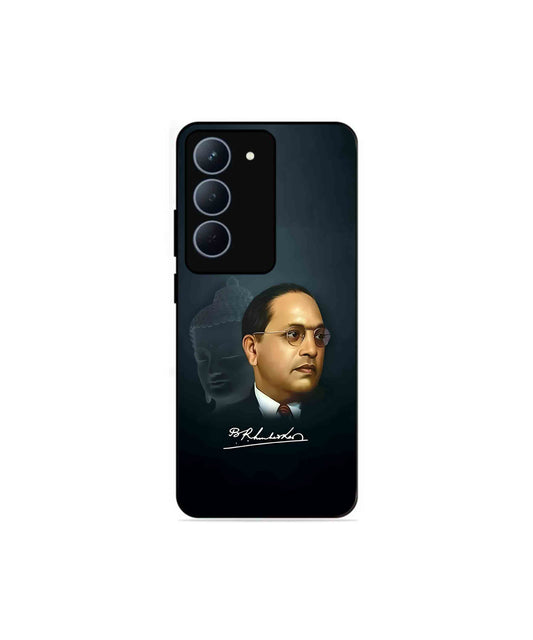 Dr. Bhimrao Ambedkar Metal Back Cover Phone Case for Realme P3X 