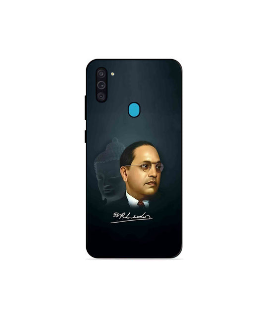 Dr. Bhimrao Ambedkar Metal Back Cover Phone Case for Samsung Galaxy A11 