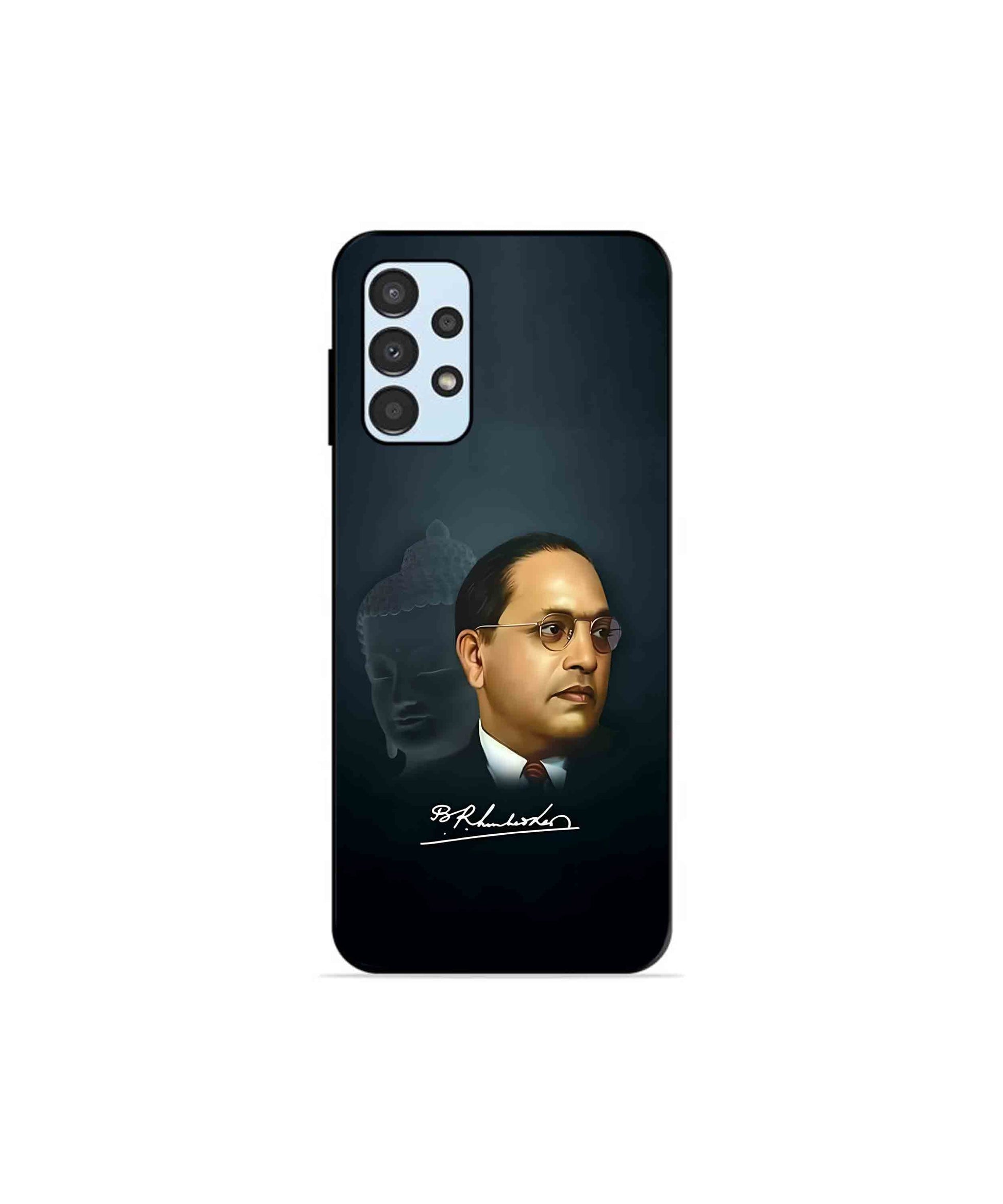 Dr. Bhimrao Ambedkar Metal Back Cover Phone Case for Samsung Galaxy A13 4G 