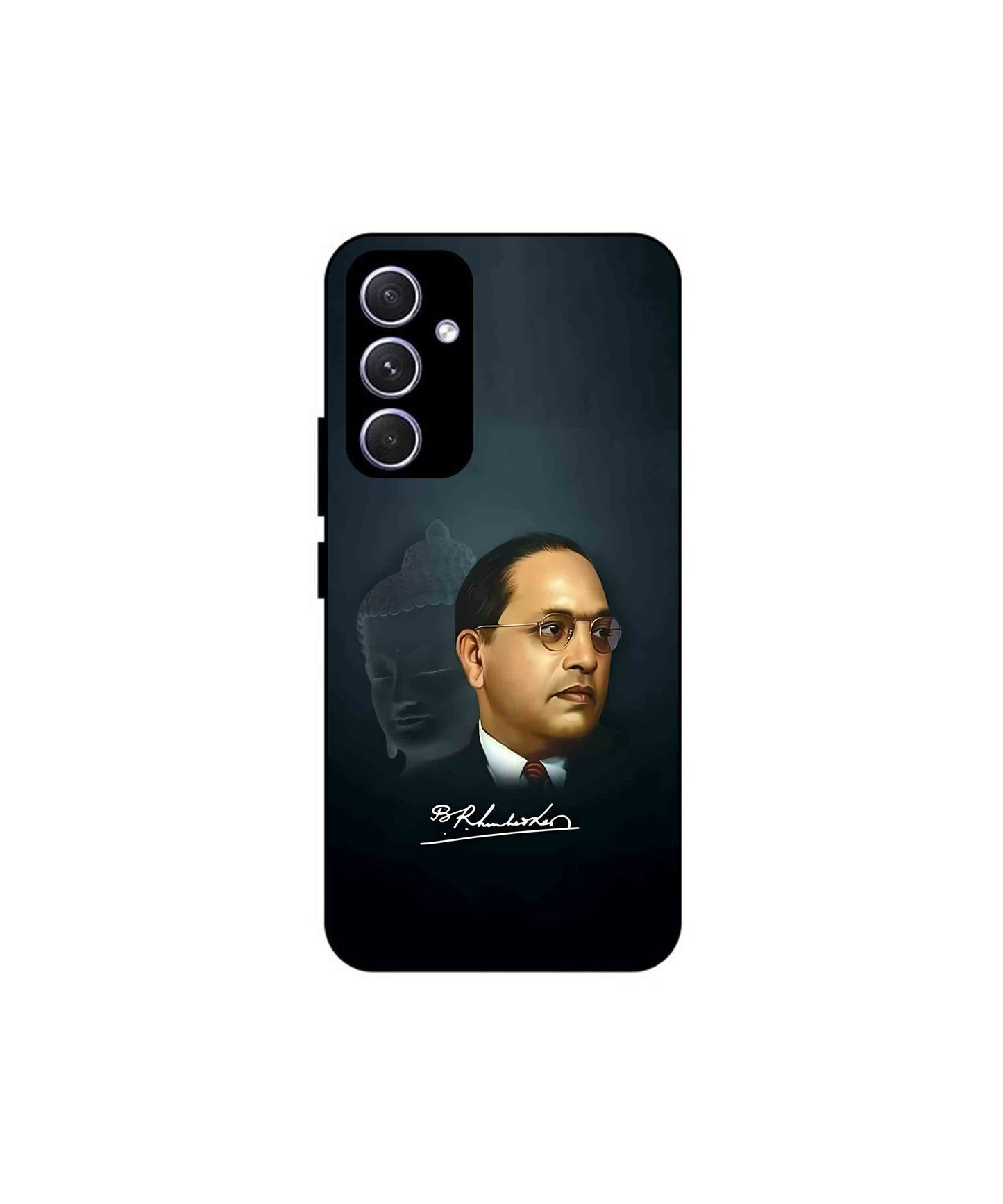Dr. Bhimrao Ambedkar Metal Back Cover Phone Case for Samsung Galaxy A54 
