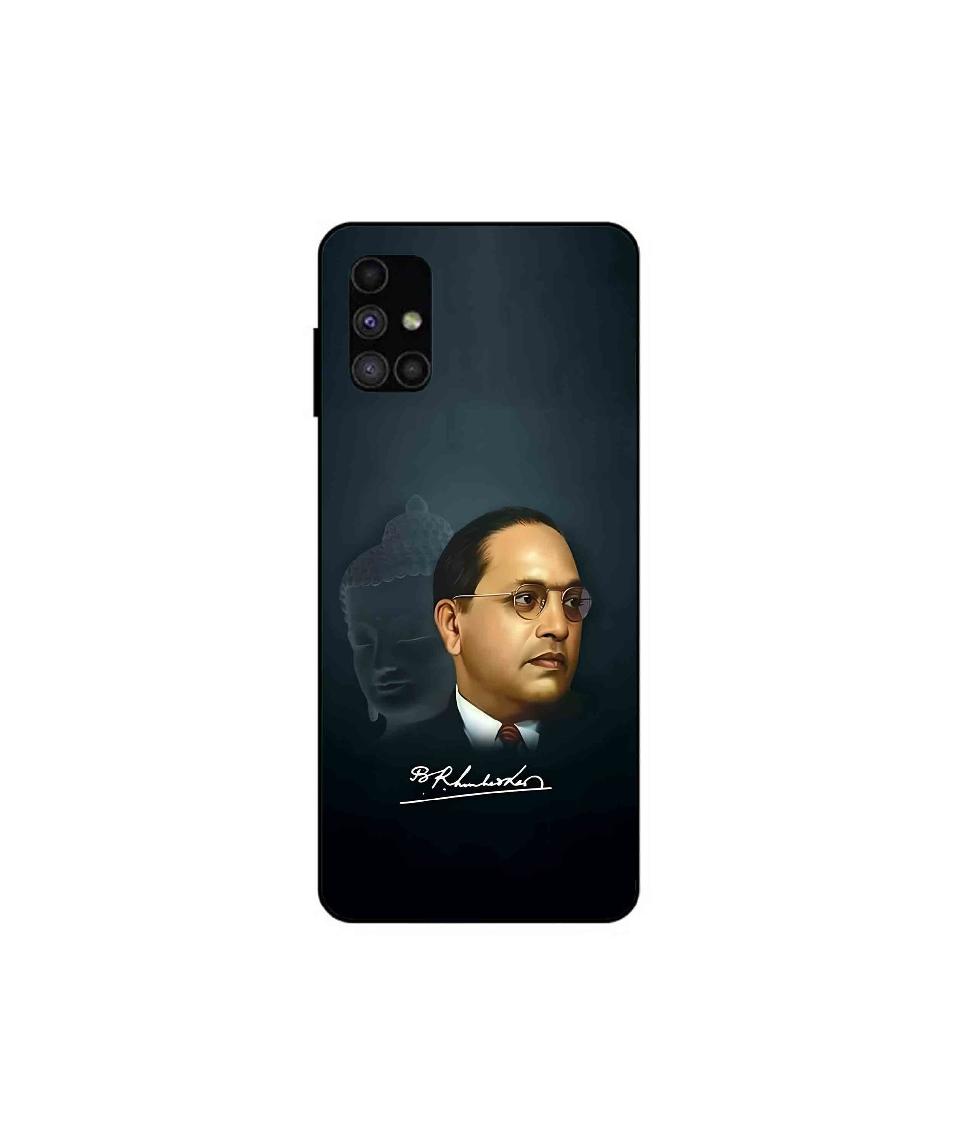 Dr. Bhimrao Ambedkar Metal Back Cover Phone Case for Samsung Galaxy M51 