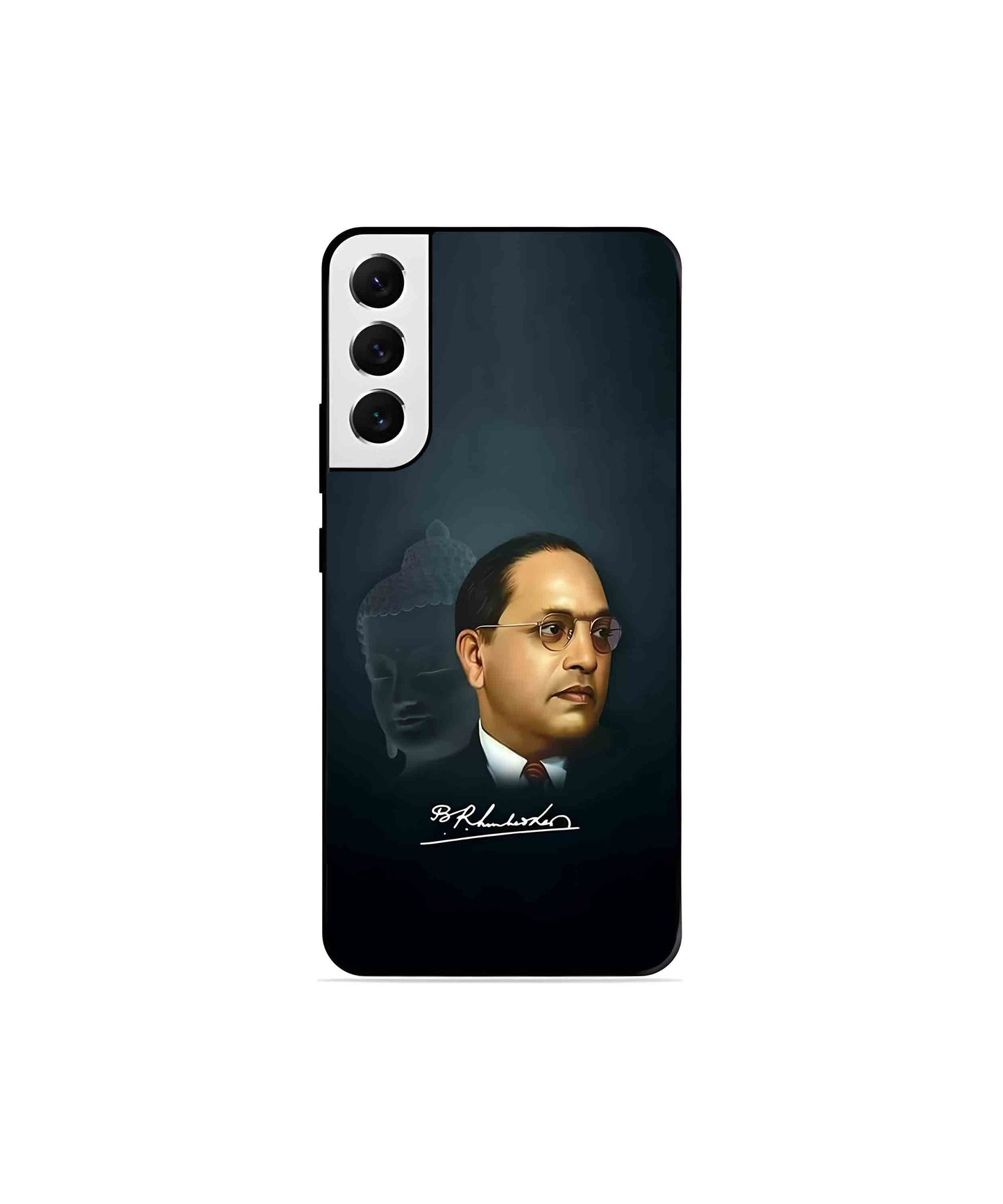 Dr. Bhimrao Ambedkar Metal Back Cover Phone Case for Samsung Galaxy S21 Fe 