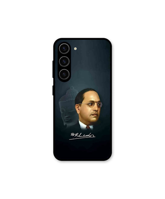 Dr. Bhimrao Ambedkar Metal Back Cover Phone Case for Samsung Galaxy S24 