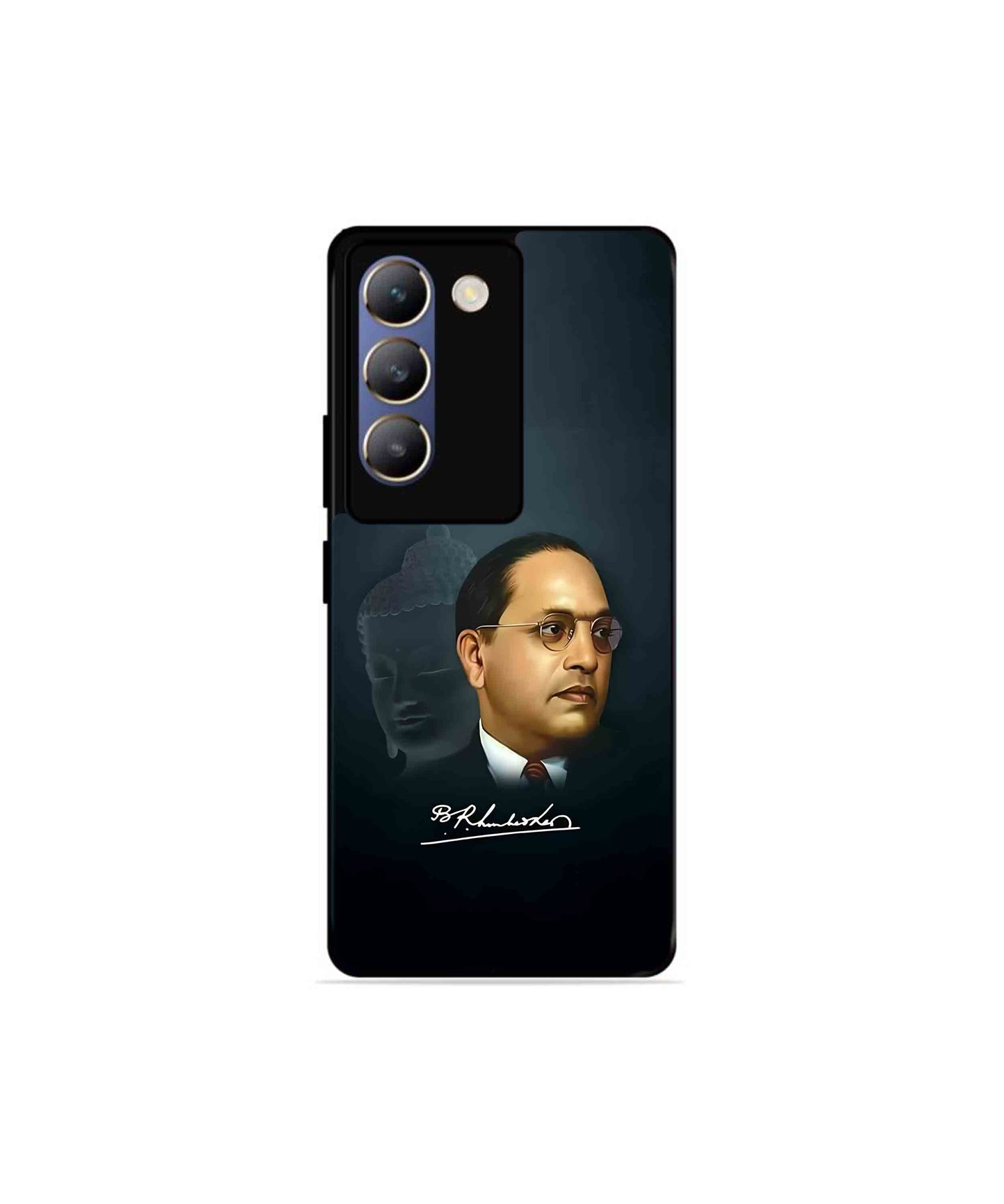Dr. Bhimrao Ambedkar Metal Back Cover Phone Case for Vivo Y200e 