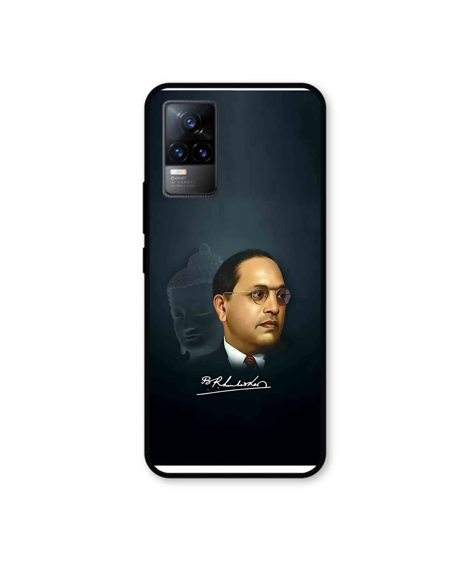 Dr. Bhimrao Ambedkar Metal Back Cover Phone Case for Vivo Y73