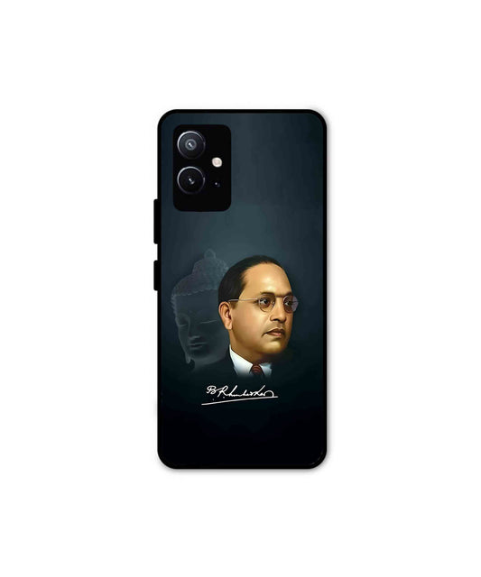Dr. Bhimrao Ambedkar Metal Back Cover Phone Case for Vivo Y75 5G 