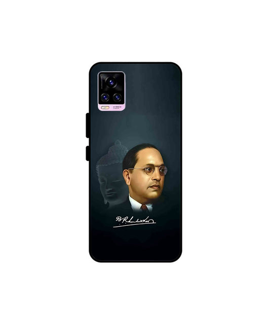 Dr. Bhimrao Ambedkar Metal Back Cover Phone Case for Vivo v20 Pro 