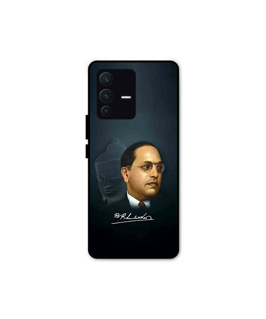 Dr. Bhimrao Ambedkar Metal Back Cover Phone Case for Vivo v23 Pro 