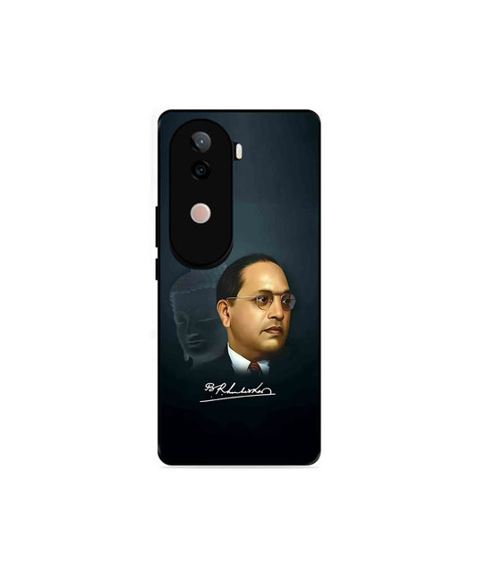 Dr. Bhimrao Ambedkar Metal Back Cover Phone Case for Vivo v40e 