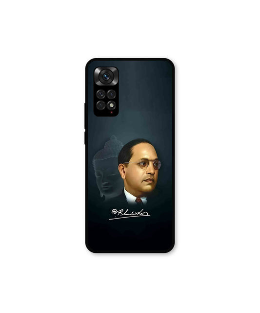 Dr. Bhimrao Ambedkar Metal Back Cover Phone Case for Xiaomi Redmi Note 11s 