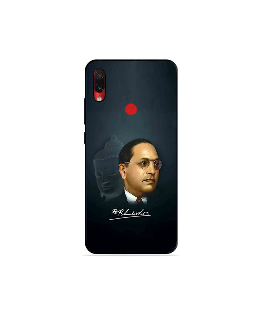 Dr. Bhimrao Ambedkar Metal Back Cover Phone Case for Xiaomi Redmi Note 7 