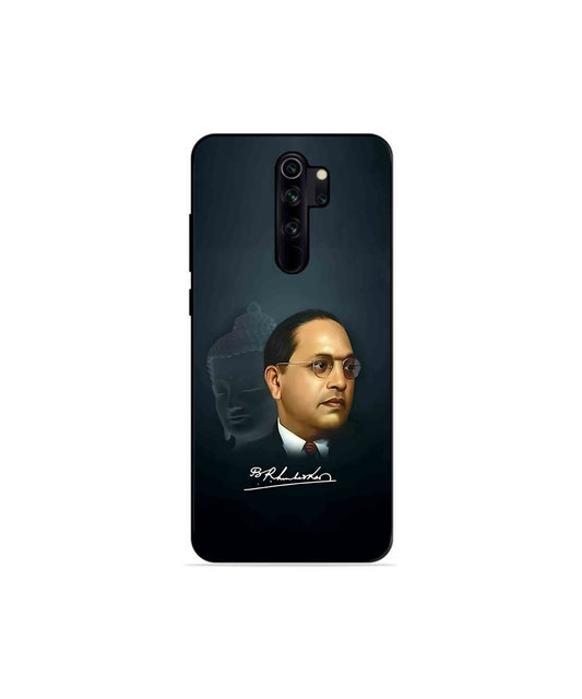 Dr. Bhimrao Ambedkar Metal Back Cover Phone Case for Xiaomi Redmi Note 8 Pro 