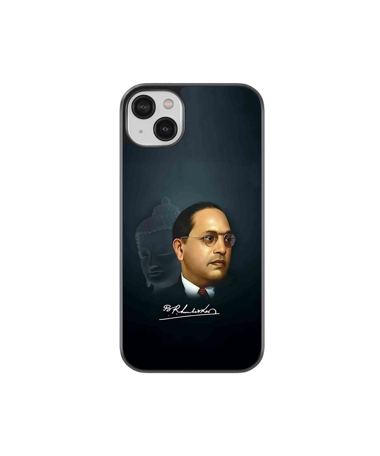 Dr. Bhimrao Ambedkar Metal Back Cover Phone Case for iPhone 13 