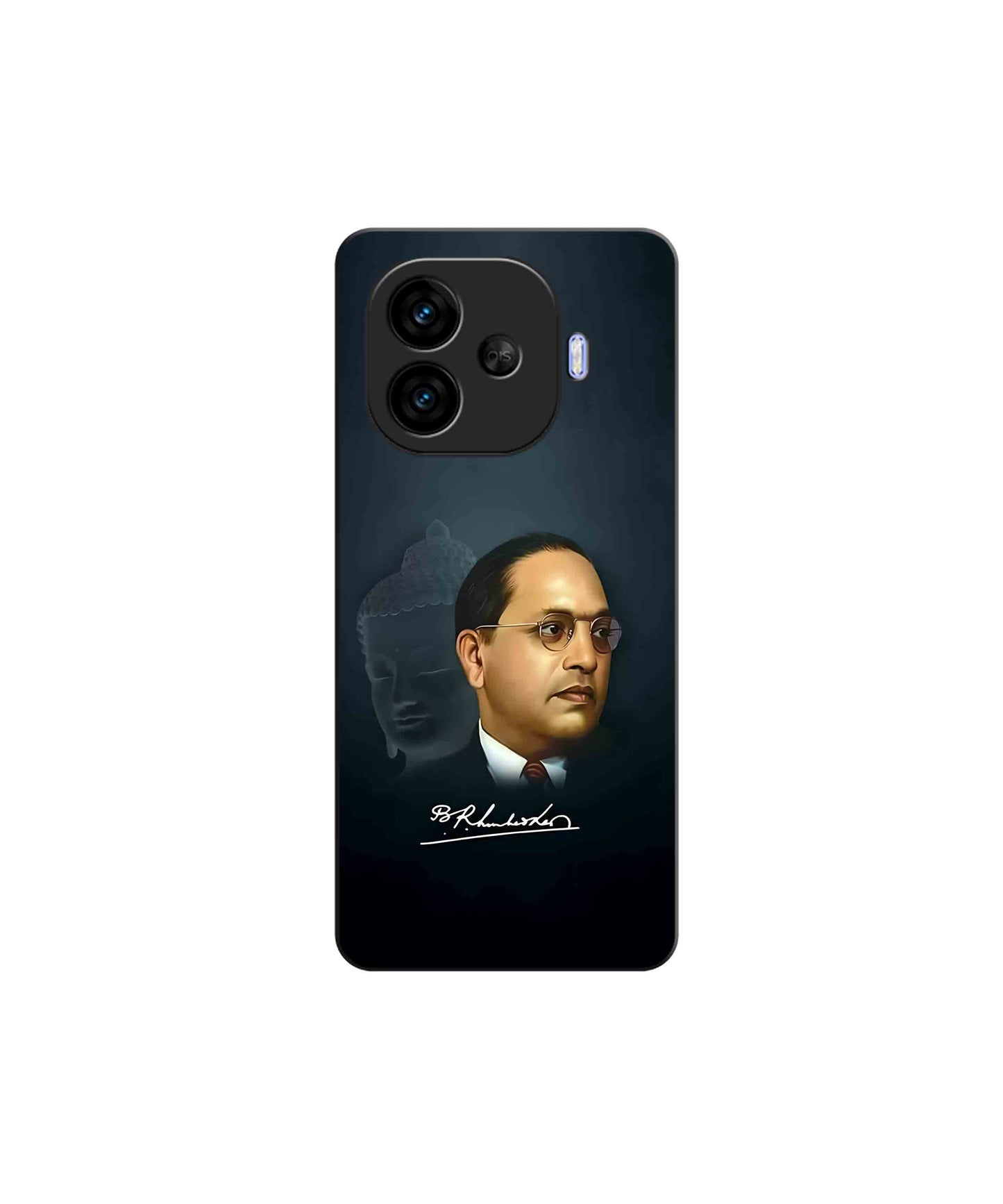 Dr. Bhimrao Ambedkar Metal Back Cover Phone Case for iQOO Neo 10r 