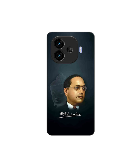 Dr. Bhimrao Ambedkar Metal Back Cover Phone Case for iQOO Neo 10r 