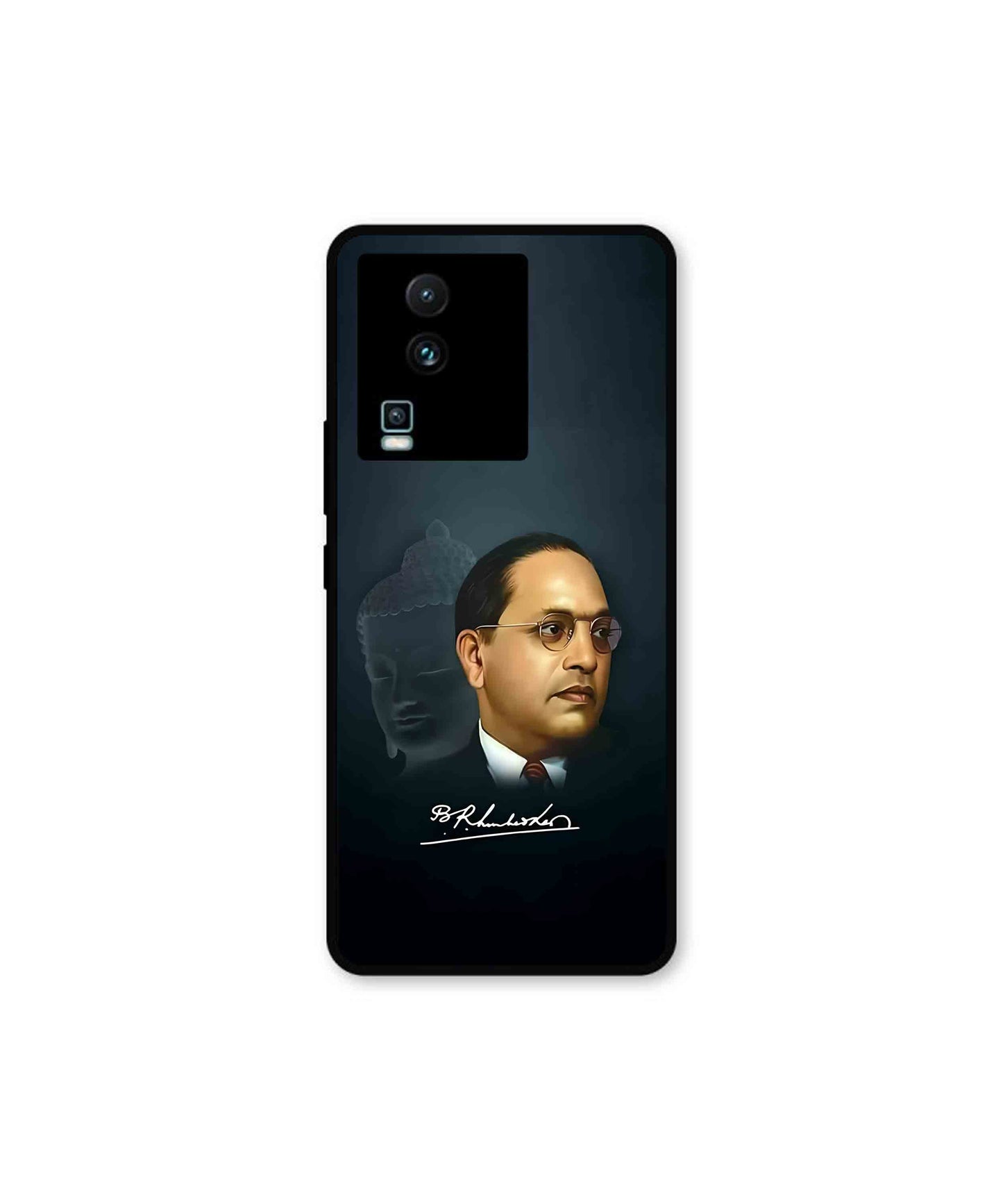 Dr. Bhimrao Ambedkar Metal Back Cover Phone Case for iQOO Neo 7 