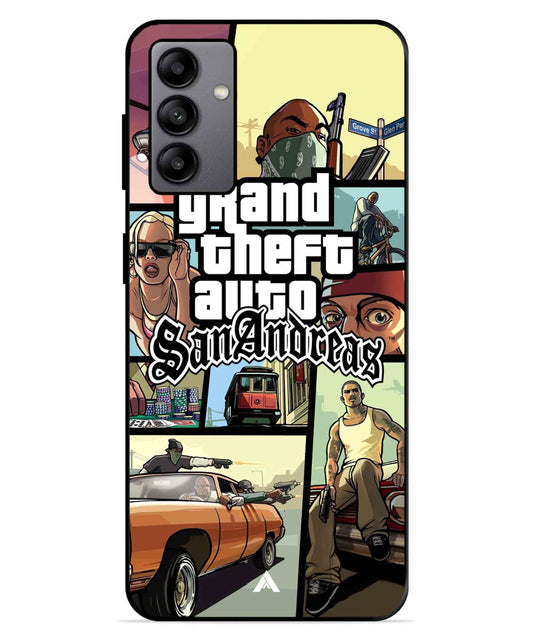 GTA San Andreas Game Metal Back Cover Phone Case for Samsung Galaxy A04s