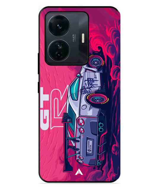 GTR Car Metal Back Cover Phone Case for IQOO Z6 Pro