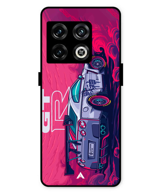 GTR Car Metal Back Cover Phone Case for Oneplus 10 Pro