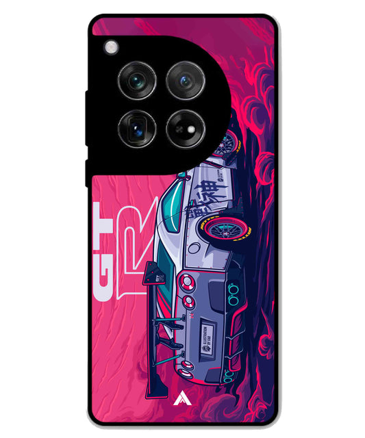 GTR Car Metal Back Cover Phone Case for Oneplus 12