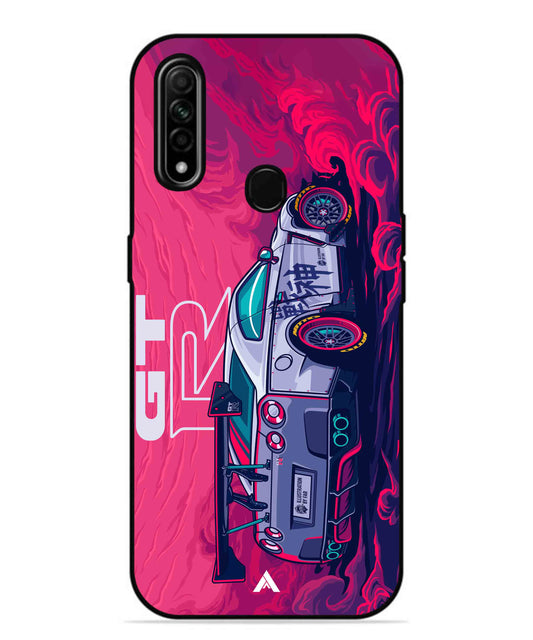 GTR Car Metal Back Cover Phone Case for Oppo A31
