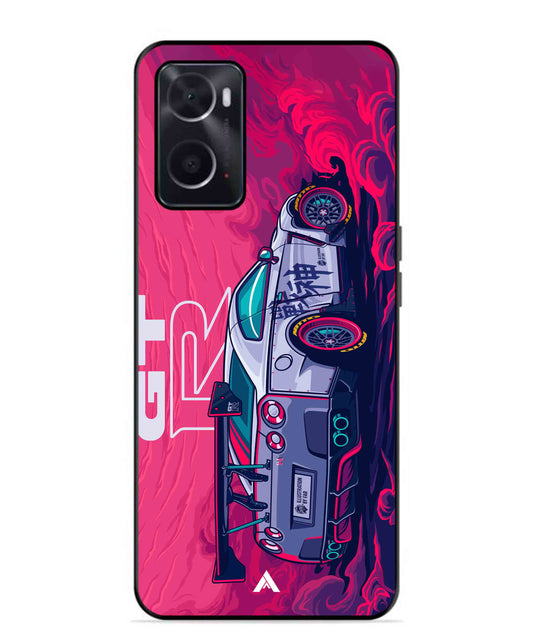 GTR Car Metal Back Cover Phone Case for Oppo A36
