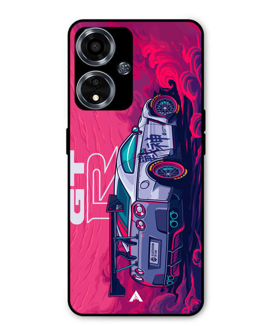 GTR Car Metal Back Cover Phone Case for Oppo A59