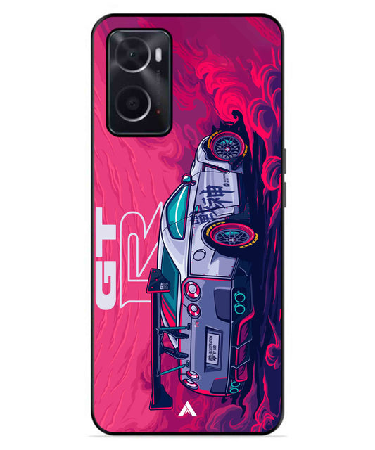 GTR Car Metal Back Cover Phone Case for Oppo A76