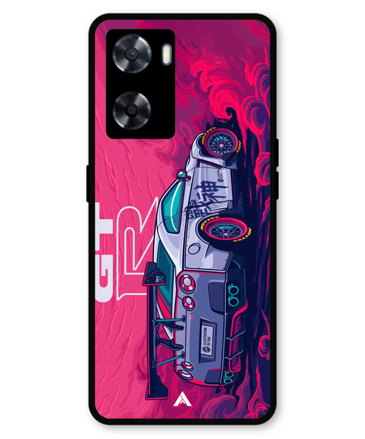 GTR Car Metal Back Cover Phone Case for Oppo A77